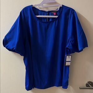 Vince Camuto Royal Blue Blouse